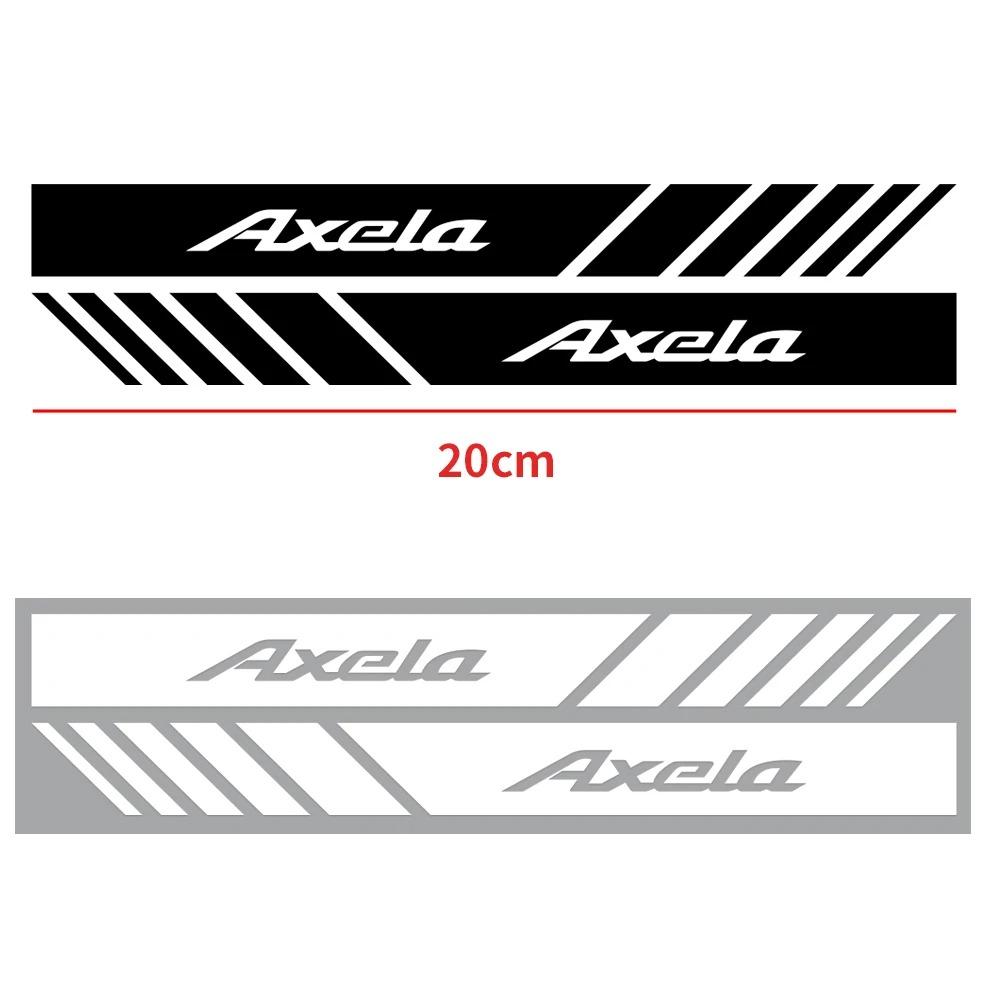 2Pcs Car Rearview Mirror Decorative Stickers Body Modification Decals For Mazda 3 6 Axela CX-3 Demio MPS Atenza CX-5 CX-8 Demio FF27
