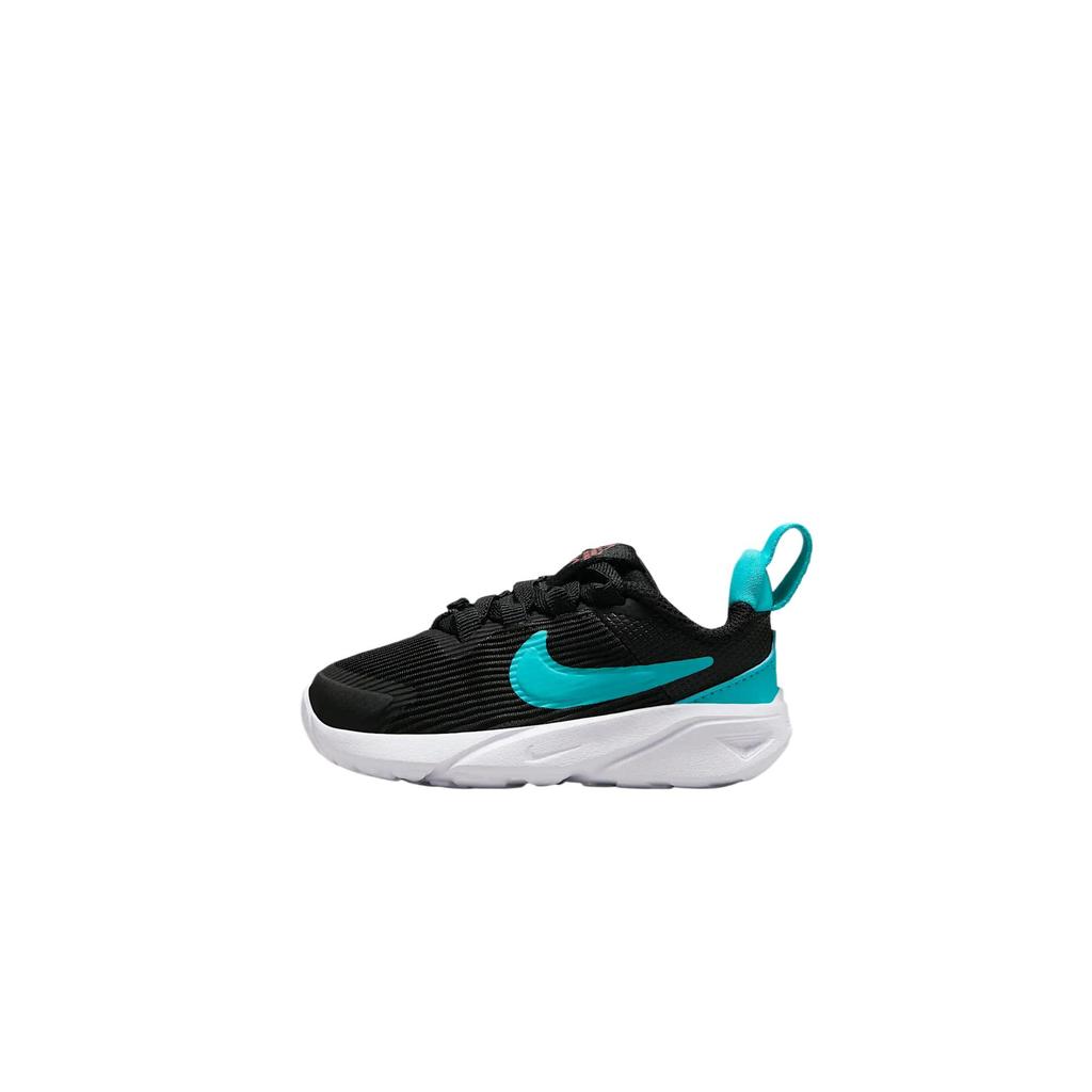 Nike Star Runner 4 Нескользящая Амортизация Устойчивая к истиранию Низкие Детские Беговые Кроссовки DX7616-009