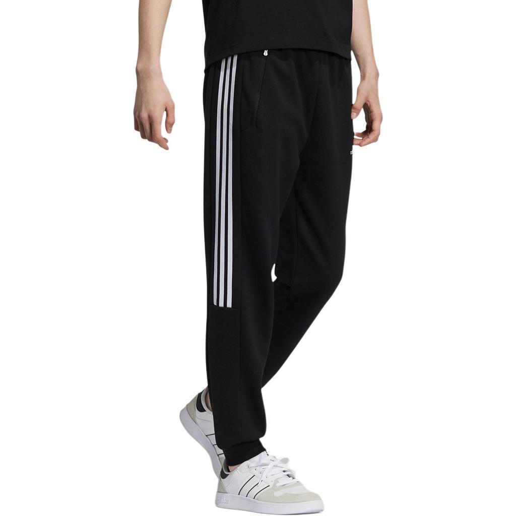 adidas Мужские спортивные брюки Neo Stripe Logo Jogger, черные H14232