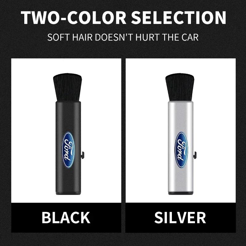 Car Sticker 2026 Ford New 2025 Hot Car Telescopic Plastic Handle Wool Small Brush For Ford Focus mk2 mk3 Fiesta mk7 Ranger Monde