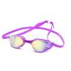 Adult swimming goggles, training swim goggles, colorful coated high-definition waterproof anti-fog swimming goggles, men's and women's competition