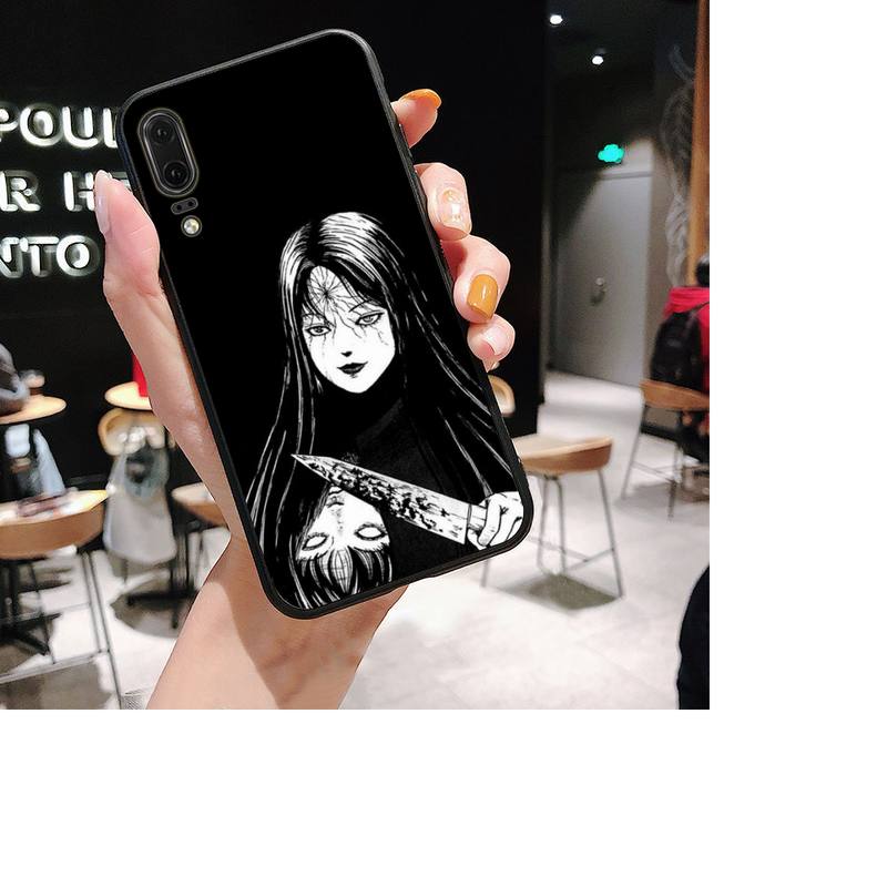 Чехол для телефона с изображением комиксов ужасов junji ito Tomie, чехол для телефона Huawei P30 plus P8 lite P9 lite, чехол для Psmart P20 pro P10 lite
