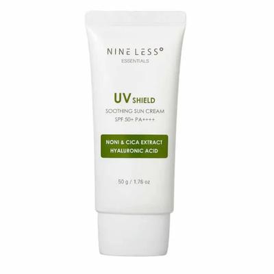 Солнцезащитный успокаивающий крем Nine Less Essentials UV Shield SPF 50+ 50 г