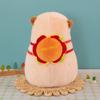Summer style series capybara plush toy seaside scenic spot souvenir travel floral skirt capybara doll
