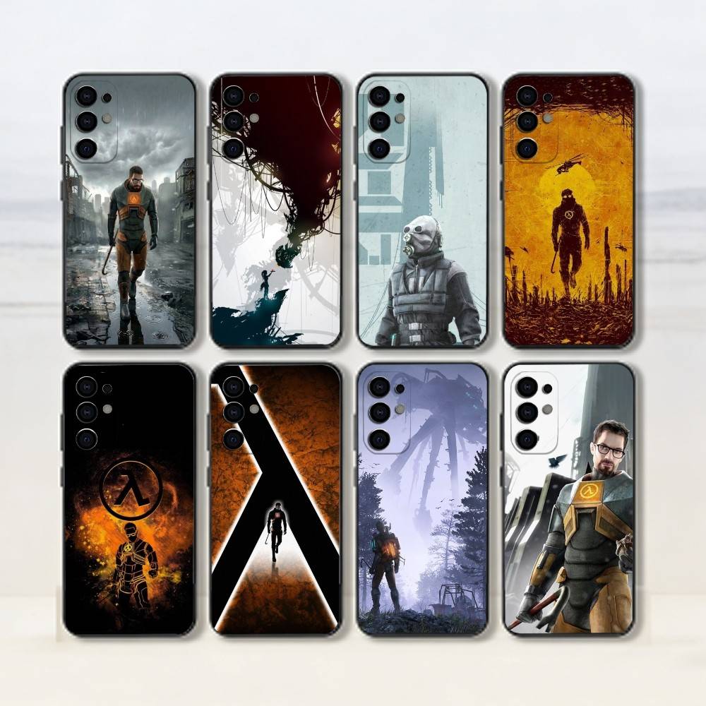 Half-Life Чехол для телефона для Samsung S25,S24,S21,S22,S23,S30,Ultra,S20,Plus,Fe,Lite,Note,10,Черный чехол