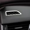 2 шт., декоративная накладка на вентиляционное отверстие автомобиля из нержавеющей стали для VW Skoda Octavia A 7 A7 2015+