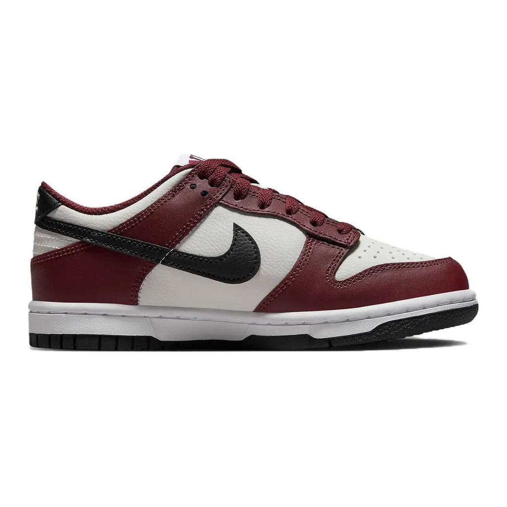 Nike Детские кроссовки Dunk Low GS Dark Team Red Black Summit-White White FZ4352-600