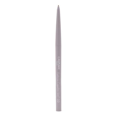 CANMAKE Eyebrow Capellini Slim 03 светло-коричневый выдвижной стержень для бровей с тонким стержнем 0,03 г 0,97 мм