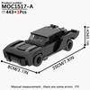 MOOXI Серия Фильмы MOC Набор Кирпичиков Фигурка BrickHeadzed Модель DIY Строительные Блоки Монтессори Детские Обучающие Игрушки Для Детей Подарок
