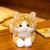 Cuddly Lifelike Cat Doll Lovely Simulation Stuffed Cat  Desktop Decoration