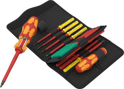Wera 05006619001 Kraftform Kompakt VDE 17 RA Дюймовый Размер 17 штук (Империал) 1,
