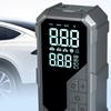 Портативный автомобильный пуско-зарядное устройство с компрессором и светодиодной подсветкой. Пусковая мощность для 12-вольтовых автомобилей. Аварийная накачка шин.