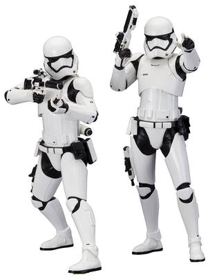 Kotobukiya STAR WARS Штурмовик Первого Ордена 2 шт. в наборе из 2 фигурок из ПВХ, окрашенных, простая сборка, ARTFX+ 1/10