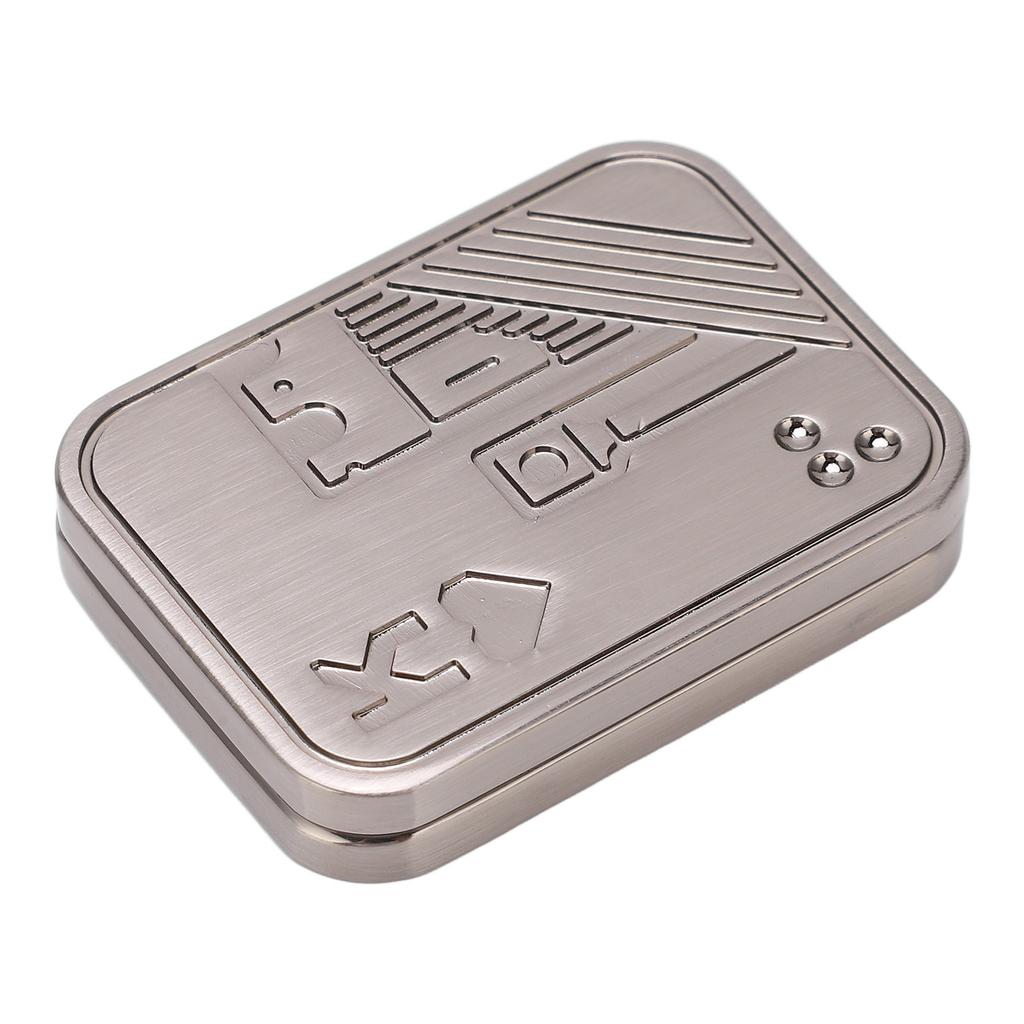 Magnetic Slider Toy Metal Adult Office ADHD Autism Anxiety Stress Relief Push Slider Sensory Toy