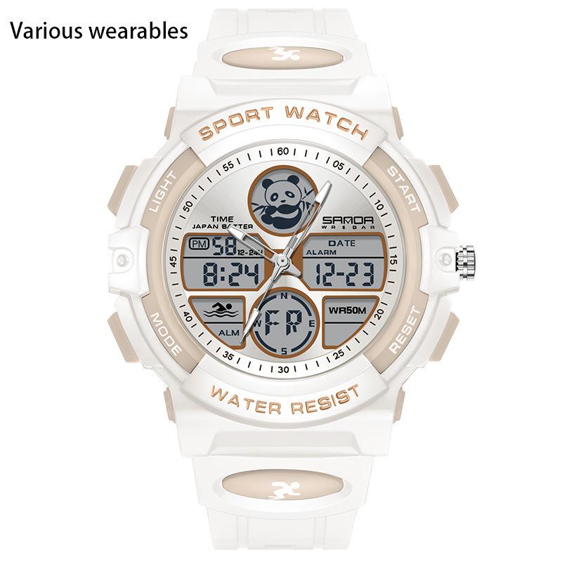 Электронные часы многофункциональные студенческие водонепроницаемые трендовые мужские и женские часы-астронавты