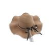New straw hat summer wavy edge sun hat outdoor anti-fashion trend versatile seaside travel sun hat women's