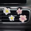 Автомобильный Персиковый Цветок Маргаритка Автомобильный Духи Клип Автомобильный Ароматерапевтический Кондиционер Свежий Декор Интерьера Ароматизатор Для Автомобиля