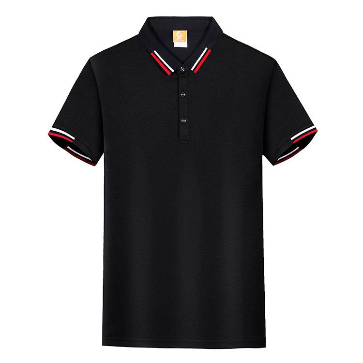 SGBL/TS 668 Fashionable Three-color Collar Cupro Cotton POLO