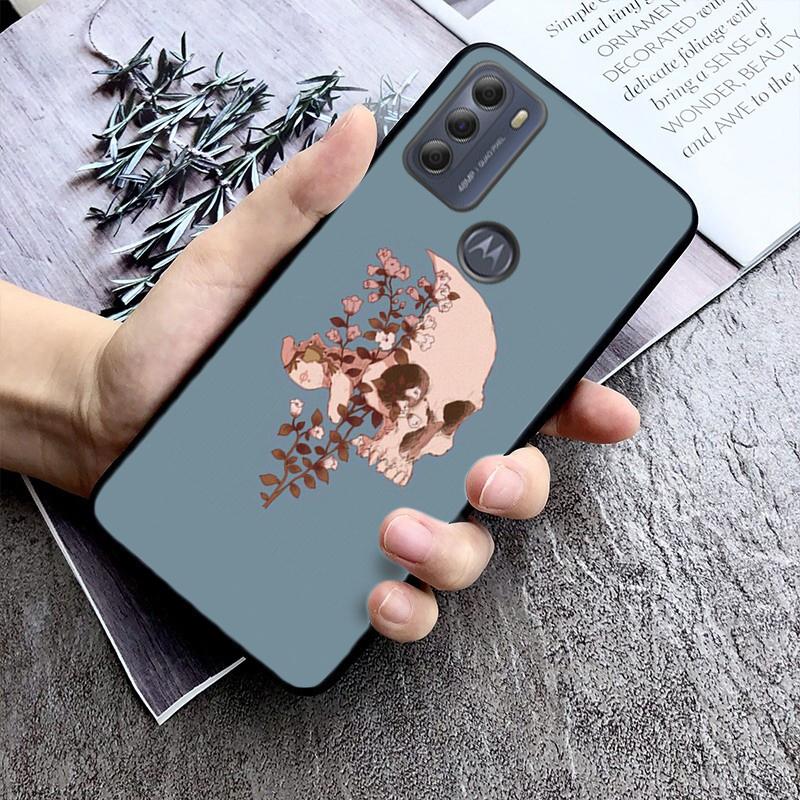 Skeleton Phone Case For Moto G84 G22 G32 G42 G52 G62 G53 G72 G60 G60S G100 G10 G20 G30 G13 G50 G 5G G Pure
