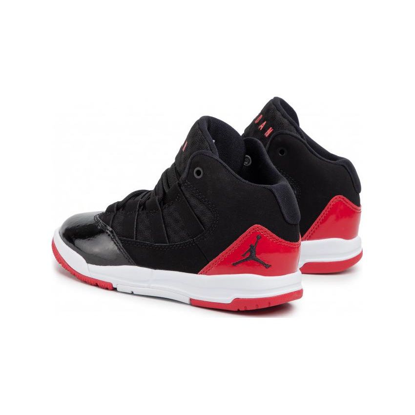 Детские баскетбольные кроссовки Air Jordan Max Aura PS AQ9216-006 Черный с Красным