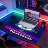 Custom Name Personalized football club F.C Pattern Mousepad, Laptop PC Desk Mat, Decorative Desk Mat for Home Keyboard Pad Gift