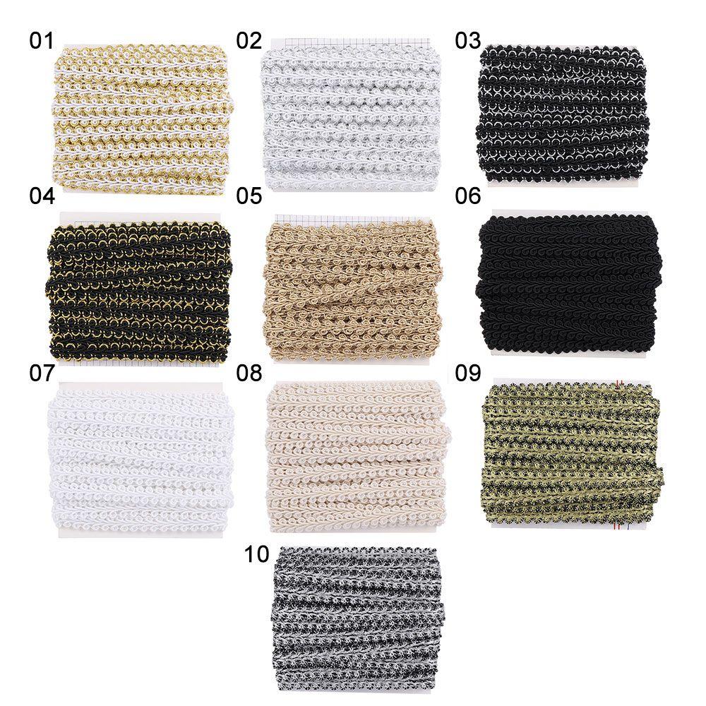 5m/lot Centipede Curve DIY Crafts Wedding Fabric Sewing Lace Trim Ribbon