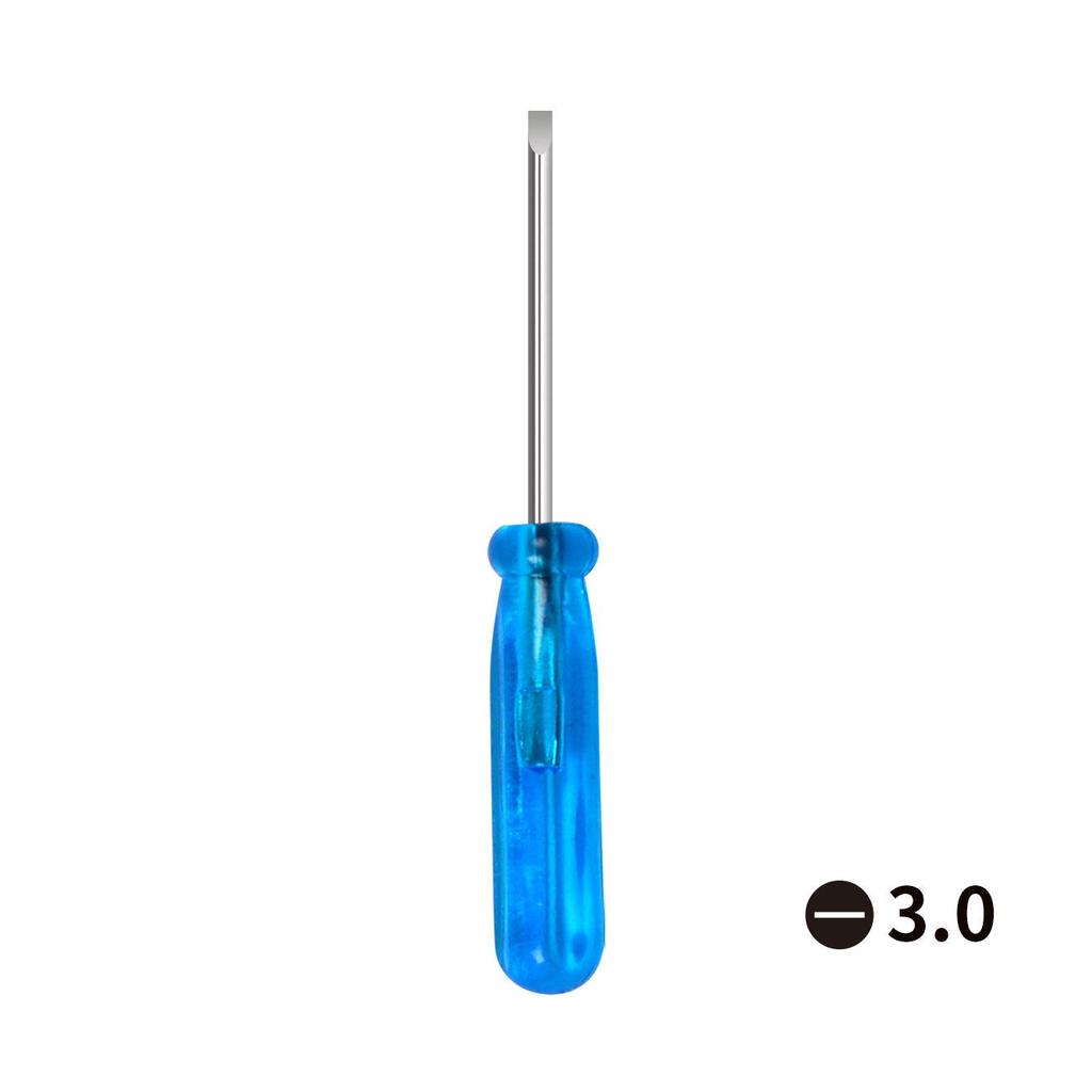Мини-отвертка 45 мм с ручкой Crystal Blue для ремонта мобильных телефонов и игрушек