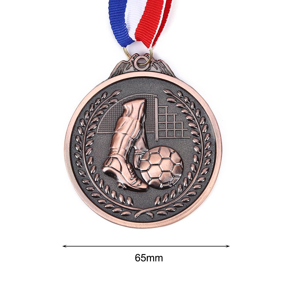 Футбольные соревнования Игры Медали Цинковый сплав Спортивные соревнования Награды Медали Износостойкая Коллекция Школьные принадлежности