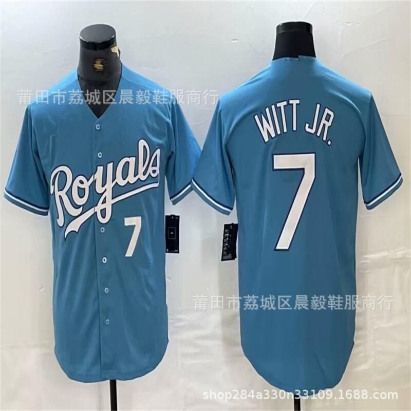 Unisex Baseball Jersey Kansas City Royals 16 Jackson Embroidered Cotton Blend Sport Shirt Fall