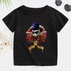 Футболка Rock Gun N Rose Летняя Мода Музыкальная С коротким рукавом Мягкий Топ Удобная Подростковая Одежда для Мальчиков Девочек Панк Рубашка