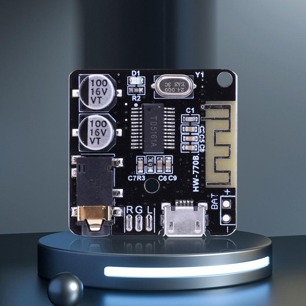 Плата декодера аудиосигнала 5.0 с поддержкой Bluetooth, модуль декодирования MP3 без потерь 3,7–5 В