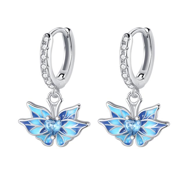 Весенние серьги-гвоздики из стерлингового серебра 925 пробы с цветком и насекомыми, женские серьги-гвоздики с геометрическим кругом, золотые серьги, серебро 925 пробы