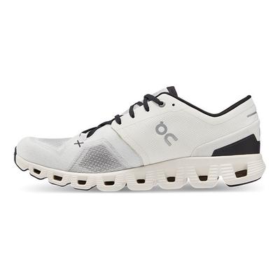 ON Cloud X 3 Черные мужские кроссовки цвета слоновой кости кремовые 60.98706