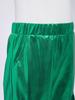 Unisex Kids Metallic Shiny Pants Elastic Waistband Design Hip Hop Jazz Dance Trousers