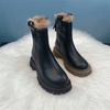 European and American Casual Short Boots for Women In 2024 Winter Plush and Thick Chimney Boots with Thick Soles and Snow Boots