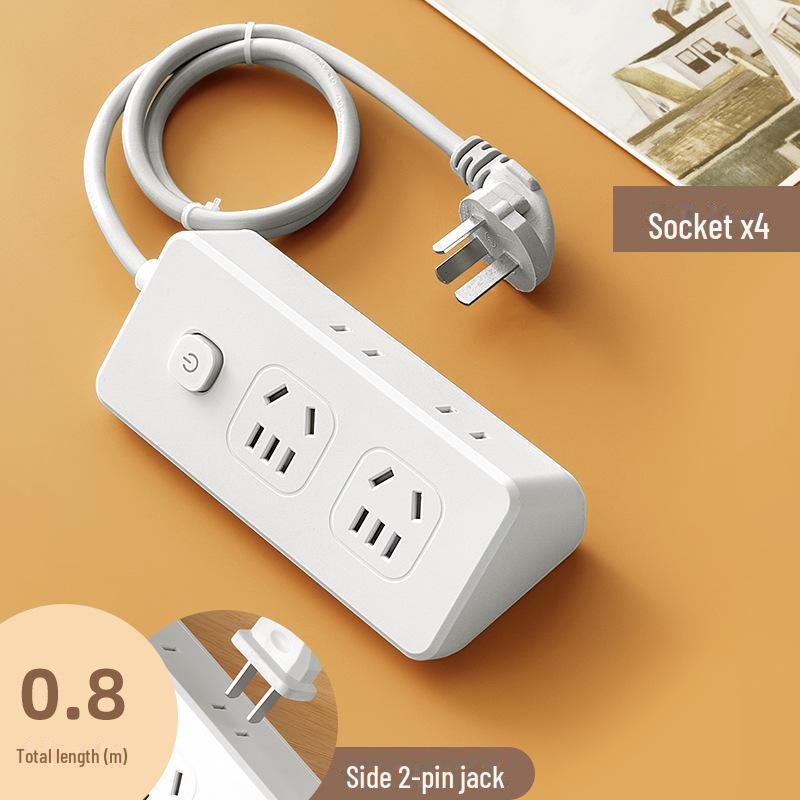 Multi-Function Triangular Power Strip with USB Ports