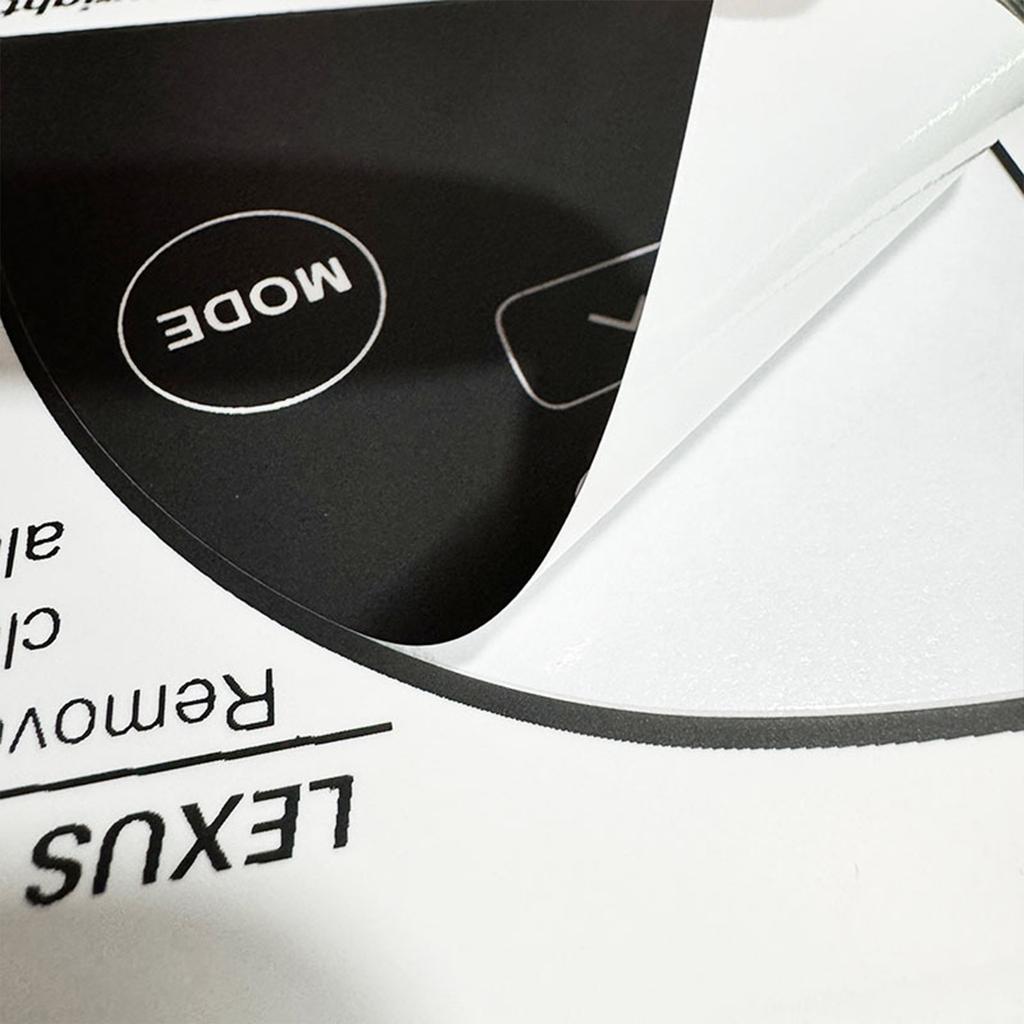 Suitable for Renault Air Conditioning Control Panel Button Repair Sticker for Renault Megane/ Master/ Scen