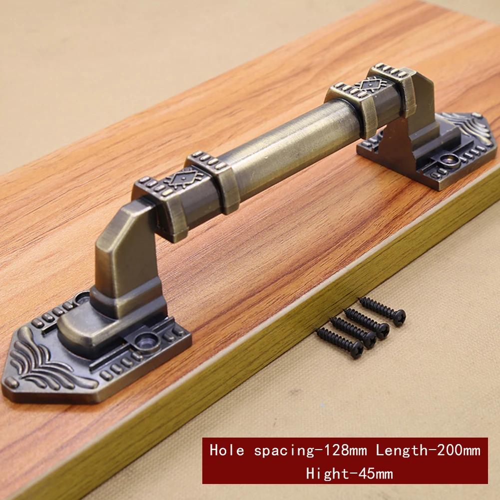 Ручка для двери амбара, ручка из алюминиевого сплава, прочная ручка для шкафа, антикварная раздвижная дверь, деревянная фурнитура для двери амбара