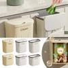 1Pcs Wall Mounted Waste Garbage Bin With Lid Kitchen Bin New Trash Can