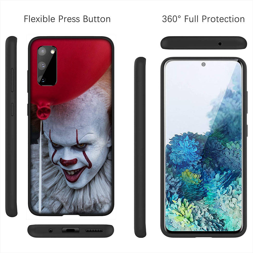 Для Samsung Galaxy S24 S23 iPhone 16 15 14 Xiaomi Redmi Note 13 12 11 10 8 Plus 9 Pro Max X XR 14C A16 A06Чехол для телефона Pennywise It OPPO Huawei Cover