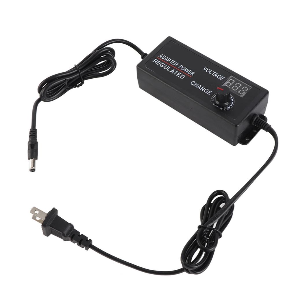 2.5A 72W DC 9V 24V Регулируемый адаптер питания Дисплей напряжения Регулятор скорости