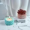 New Handmade Craft Silicone Mold Hemp Rope Candle Holder Dropper Design Gypsum Aromatherapy Cup Storage Mould For Home Use