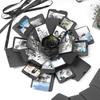 Hex Explosion Box DIY Фотоальбом Скрапбукинг Бомба Коробка Подарок На День Рождения Сюрприз Рождество