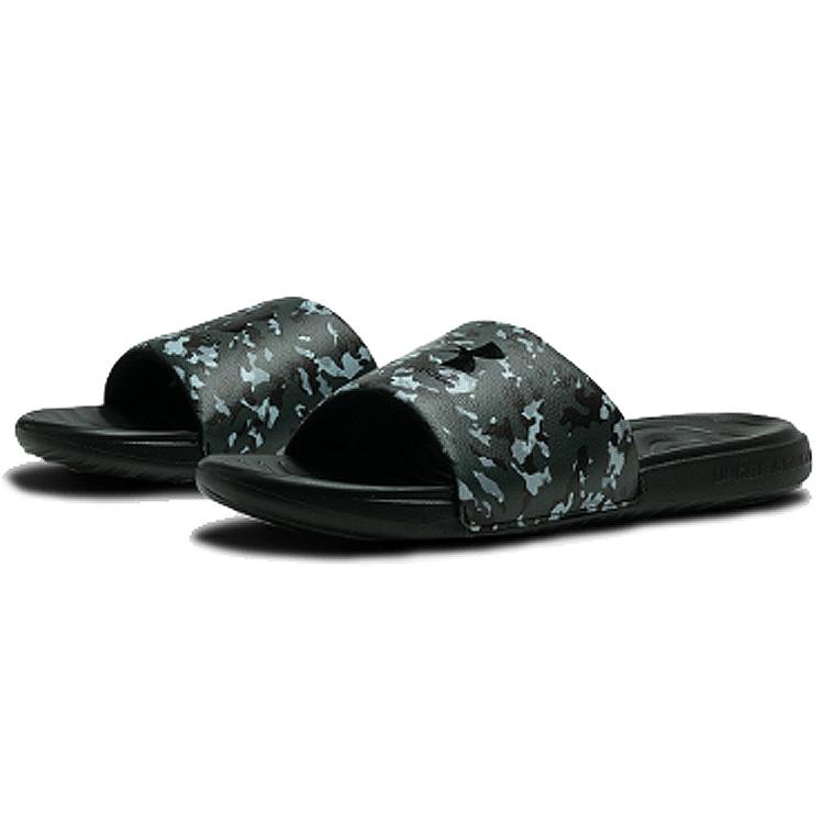 Under Armour Тапочки Ansa Камуфляж Черные 3023760-002