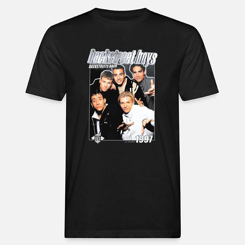 Backstreet Boys World Fashion Printed Mujer Camisetas White T Shirt Aesthetics Graphic Short Sleeve Tshirts Polyester Women