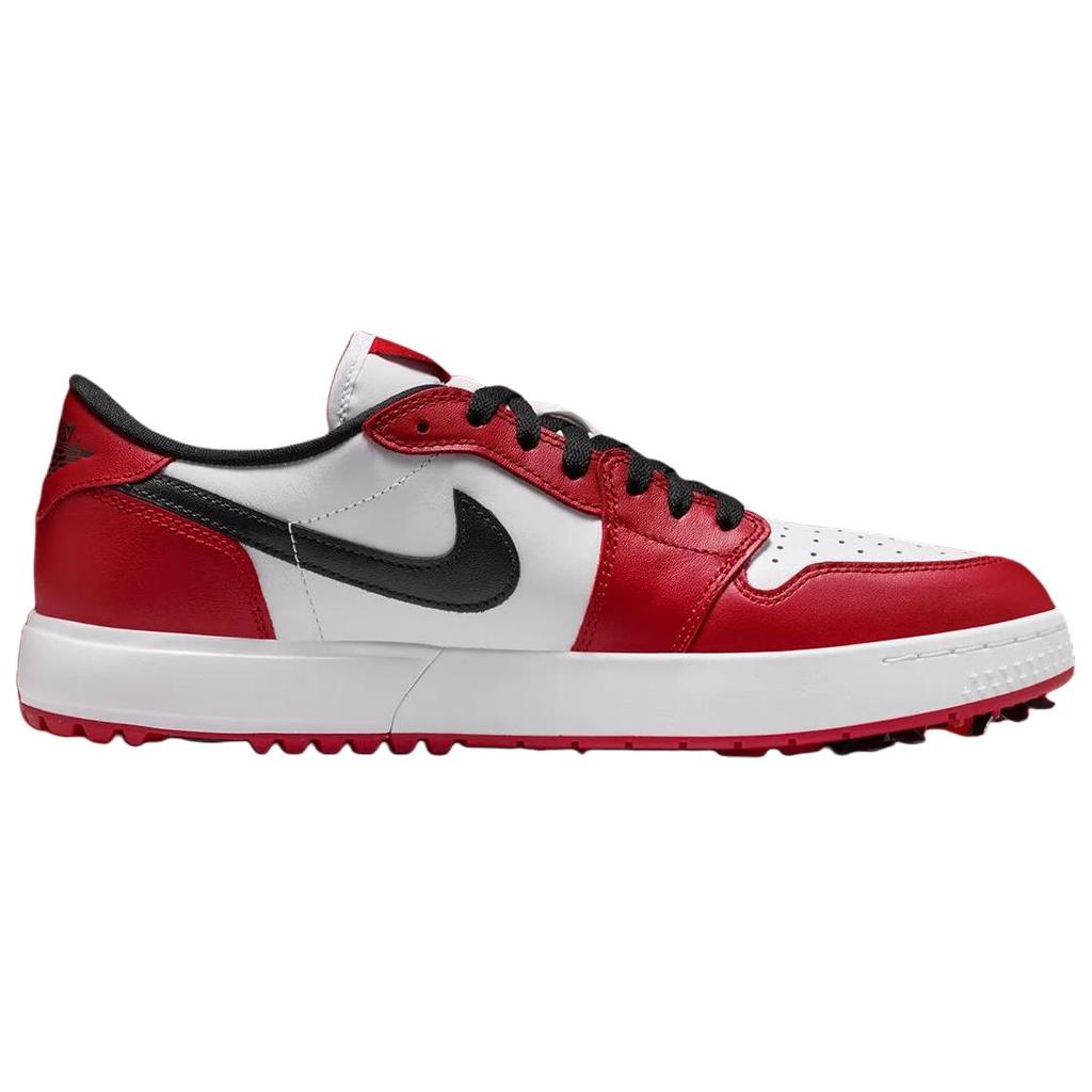 Кроссовки Air Jordan 1 Low Golf Spike Chicago Унисекс Красный Varisty-Red Черный-Белый IQ3417-600