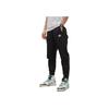 Adidas Summer Woven Pants With Logo Print And Tapered Fit Men Bottoms Black HD0352