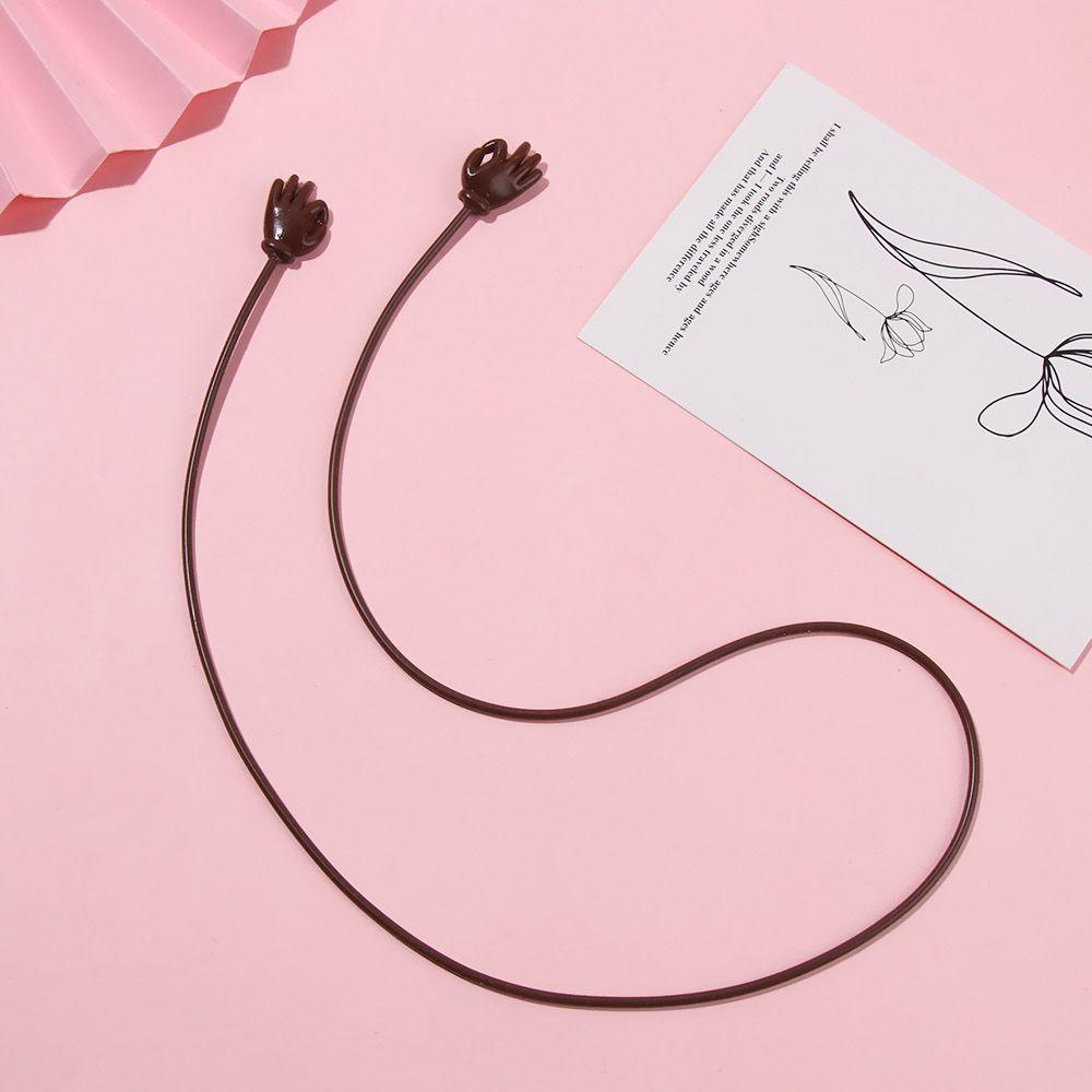 Accessories Sports Silicone Anti-Slip Eyeglasses Rope Eyewear Lanyard Glasses Strap Neck Cord