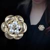 Brooch Women'S Fashion Pearl Corsage Women'S Clothing Pin Temperament Versatile Clothing Accessories Flower Brooch