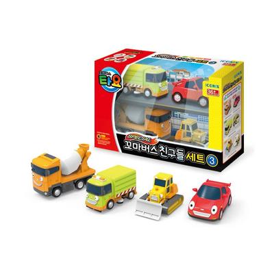 Origin Korea Model - специальный набор друзей The Little Bus Tayo 3-4 шт. (Билли + Руби + Скорость + Крис)
